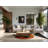 Soft Plush Favela Halloween Modern & Contemporary Abstract Area Rug in Beige – Black Binding-1196197850