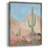 Sunny Saguaro I Framed Print - Solid Wood-715719438