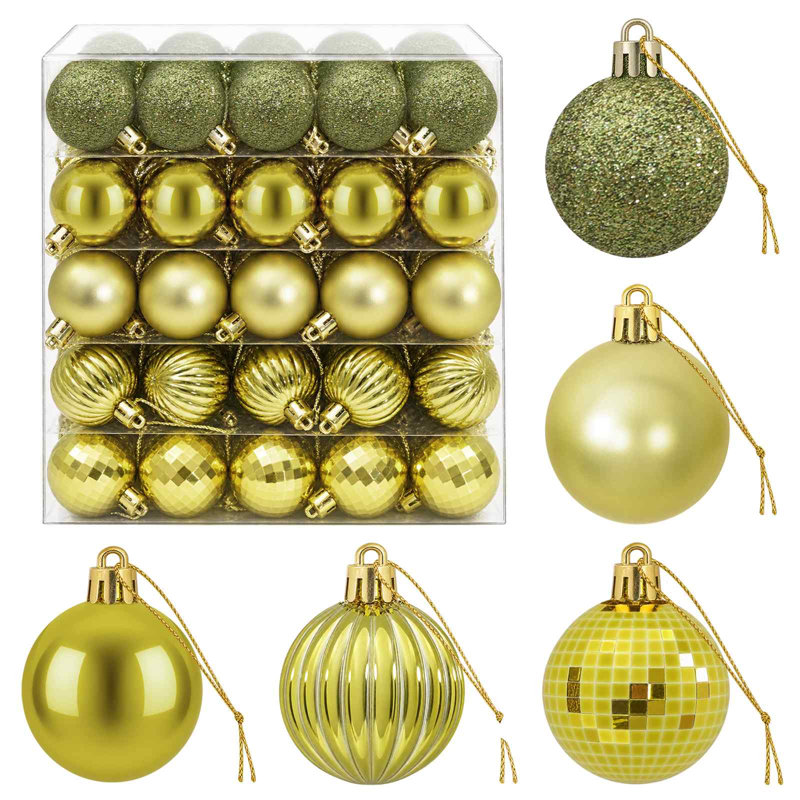 4cm Polystyrene Bauble, Light Green