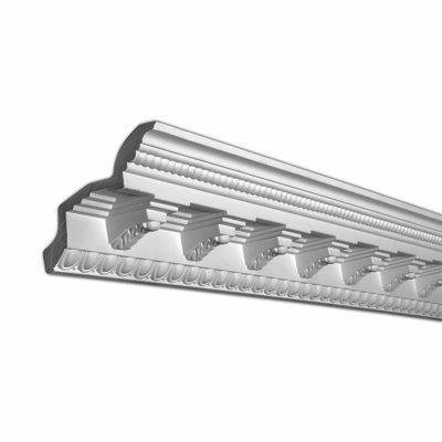 5-7/8 in x 4-15/16 in x 94-1/2 in Decorative Polyurethane Crown Moulding Pro PK 15-1/2 LF