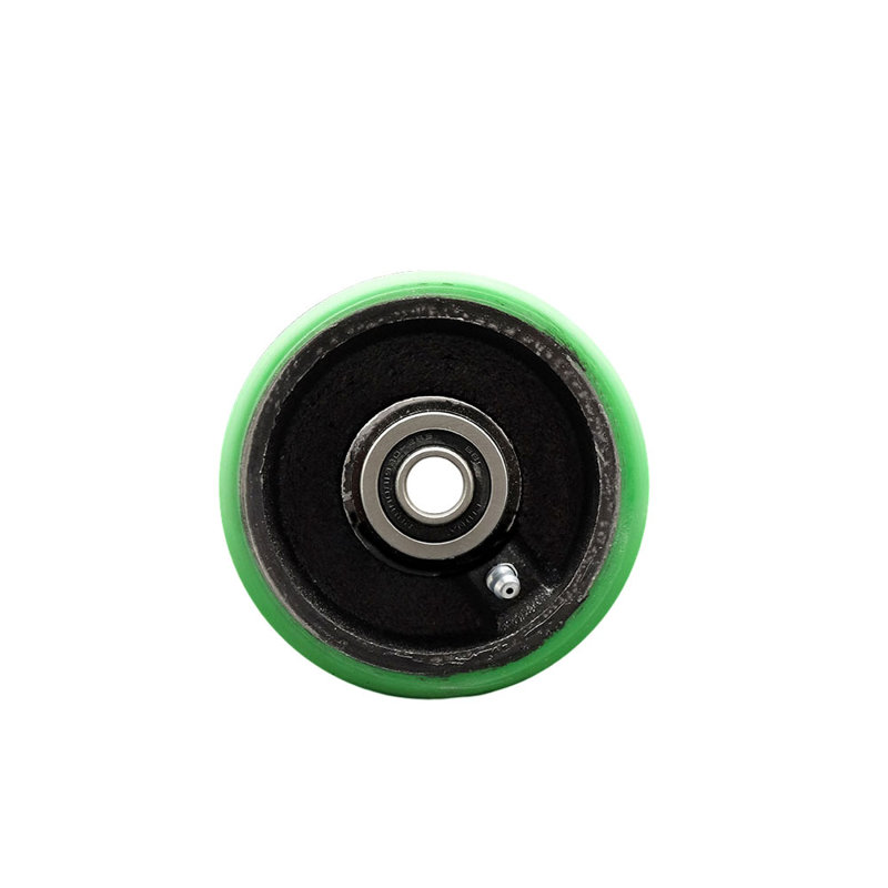 Poly on Cast Iron Wheel