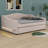 Upholstered Daybed With Light And Trundle-432381085