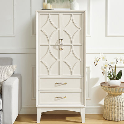 Armoire d'appoint 53,5 po avec 2 tiroirs