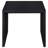 Canyon Black  Square Side End Table