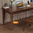 Light-walnut Rectangular Solid Wood desk-109514137