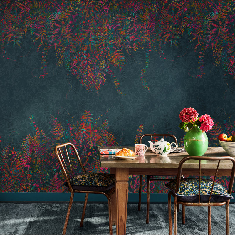 Clarissa Hulse Cascading Kaleidoscope Miami Fixed Size Mural, Multi
