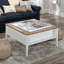 Table de jeu / jeu, finition blanche