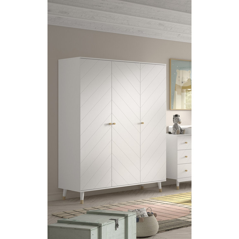 Billy 1 Door Manufactured Wood Wardrobe