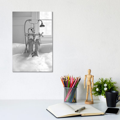 Bubble Bath I 1 Piece Wrapped Canvas Wall Art