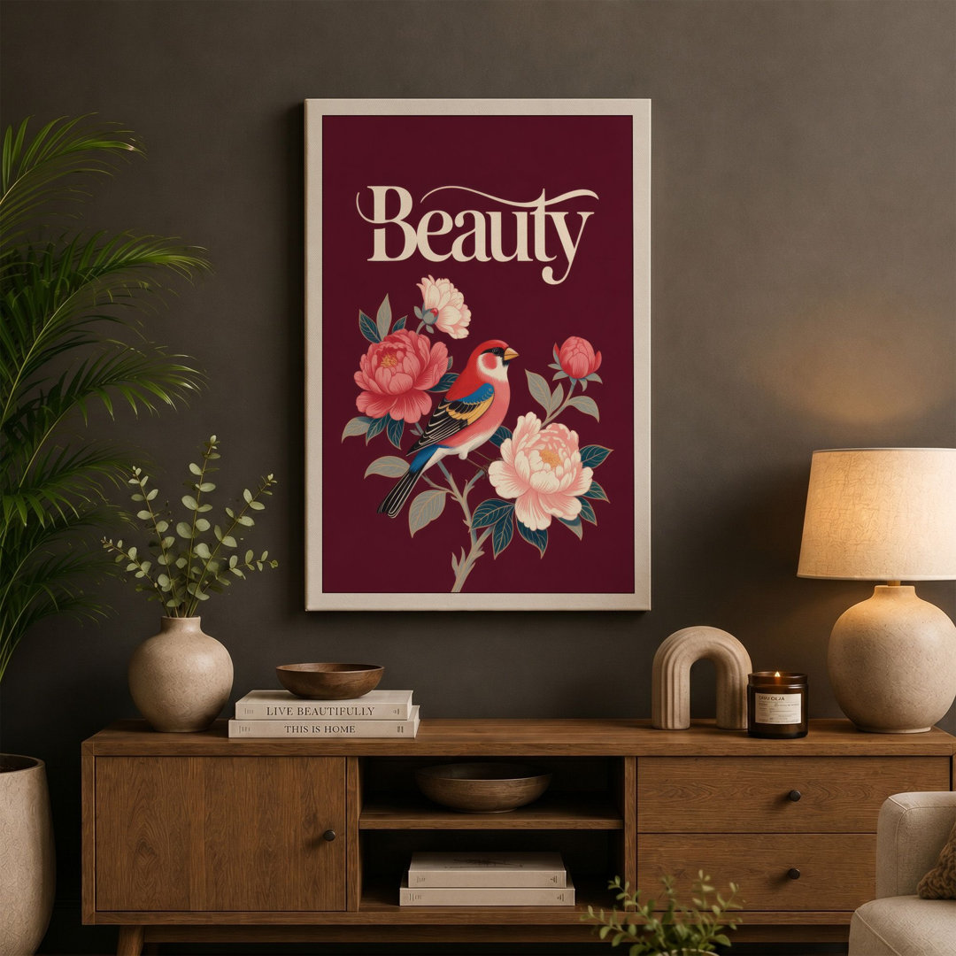 Beauty in Bloom Botanical - Wrapped Canvas