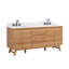 Coventry 72" Double Bathroom Vanity with Engineered Stone Top