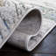 Tapis gris / turquoise Wayde-891003269
