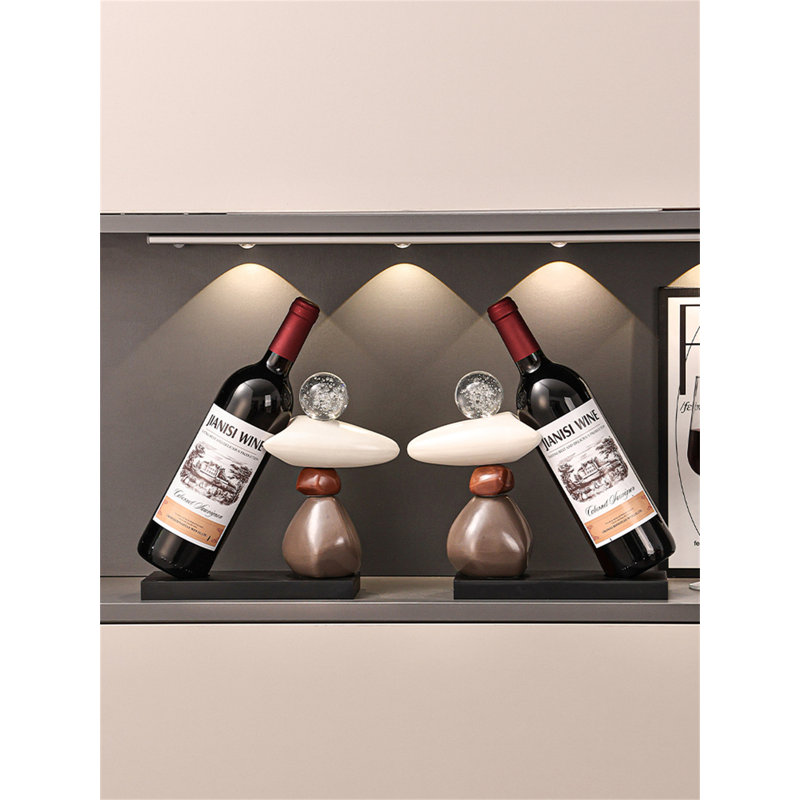Support à vin créatif