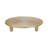 Round Wavy Metal Footed Tray-47414629