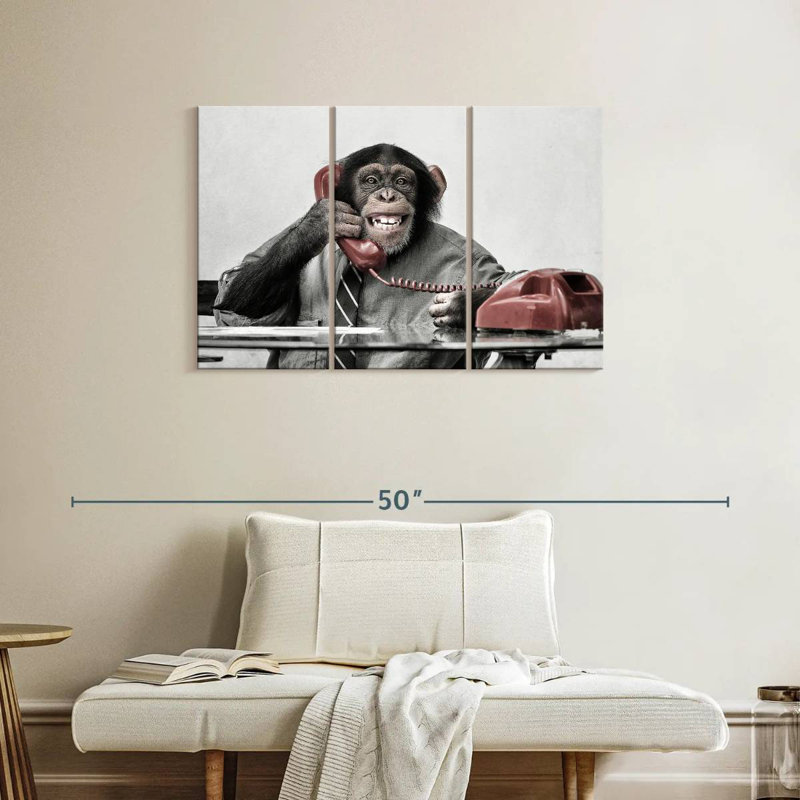 Chimpanzee Business, H 24 po x l 38 po