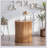 Cherif Solid Coffee Table,End Table, Cylindrical Coffee Table,Column Side Table