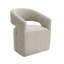 Fauteuil rustique de style contemporain avec dossier à roulettes-1338077739