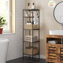 Wayfair  Metal Stainless Steel Bathroom Cabinets & Shelving You'll Love in  2023