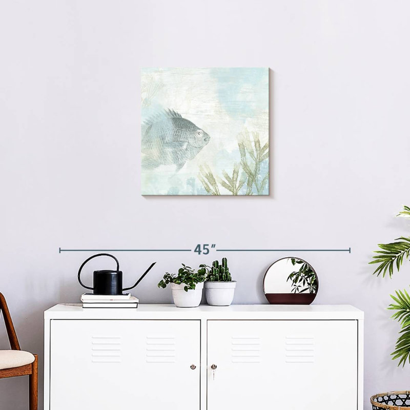 Brampt Coastal Fresco I, 20" H x 20" W