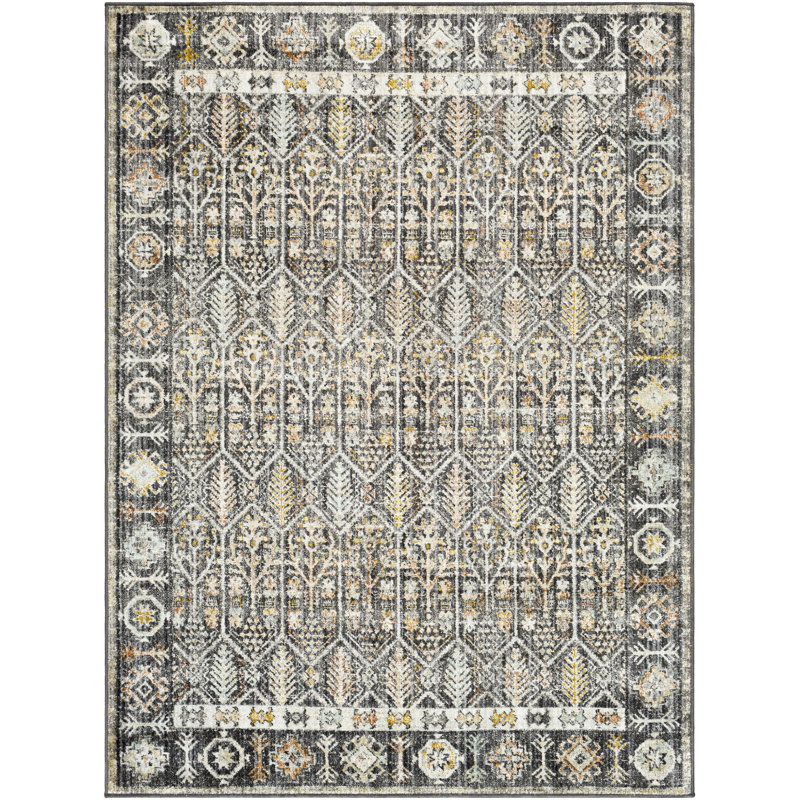 Antonella Oriental Indoor Rug, Rectangle 5'3" x 7'