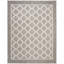Tapis en laine / coton tissé à la main Caper en ivoire / gris-584752711