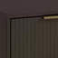 Table de chevet gris anthracite