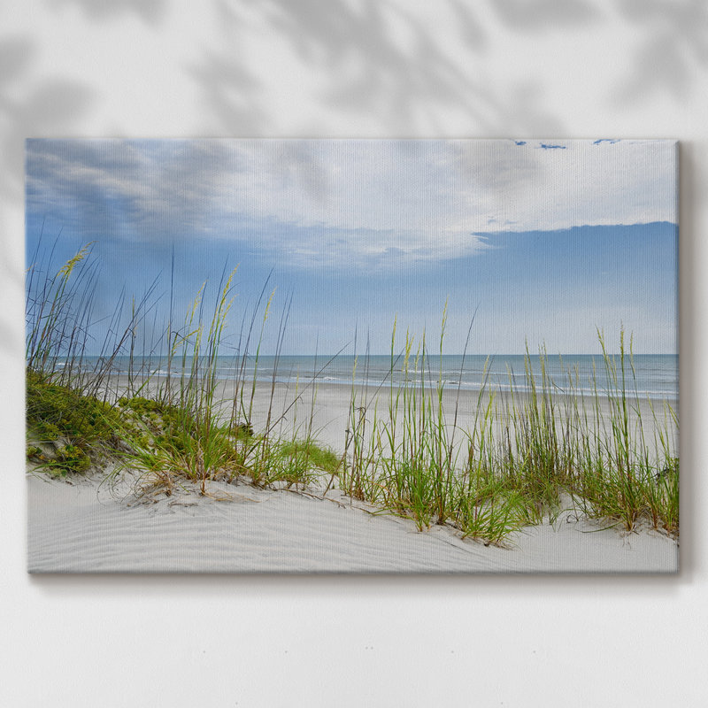Beach Grass View -Gallery Wrapped Cavas, 12X18