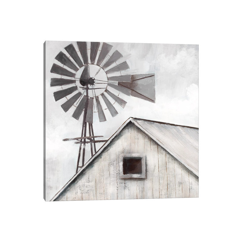 Lofty View 1 Piece Wall Art on Canvas, 45.72 cm H x 45.72 cm W, Wrapped Canvas