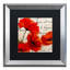 «Coquelicots Rouge I» par Jadaya, impression encadrée-20093545-20093547-118194351