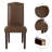 High Back Upholstered Dining Chairs With Nailhead Trim-858111095