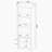 3-Shelf Bookcase With Bottom Cabinet-515622869