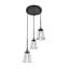 Luminaire suspendu géométrique 3 lumières grappe Marine Park-422386854