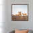 Classic Brown Wood Framed Canvas