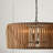Archer 6 - Light Wood Drum Chandelier