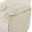Fauteuil inclinable manuel en velours côtelé
