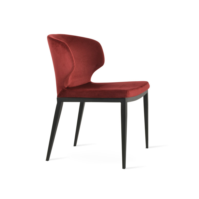 Amed Plus MW in Cherry Velvet, Black