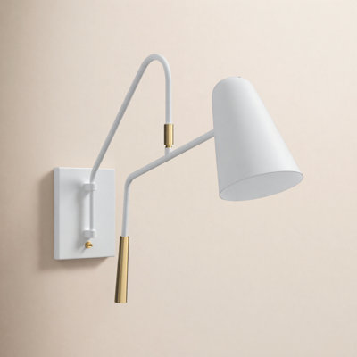 Tedder Single Light Swing Arm Sconce