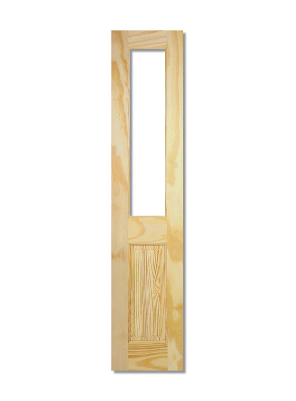 Richmond 1L Clear Pine Internal Door, 198.1 cm H x 53.3 cm W x 3.5 cm D