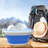 Collapsible Basket - Space-Saving Multipurpose Pop-up Handbasket for Camping, Cleaning Supplies, and Tailgating by Home Collection-1033938695
