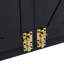 Grande porte de grange pour chien avec 2 tiroirs et cloison-847920843-847920840