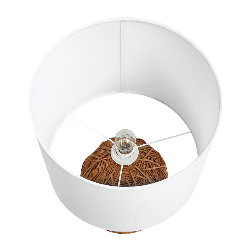 Table Lamp Rattan Natural