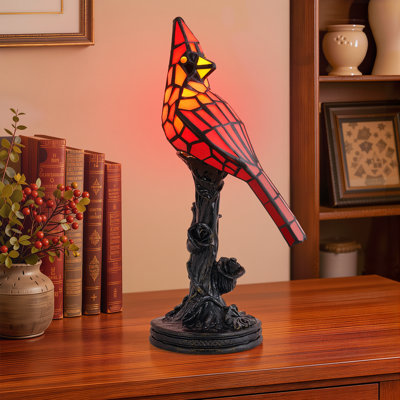 Lampe de table 12,6 "Red Bird
