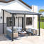 Aluminum Pergola with Canopy
