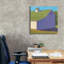 Toile épique Graffiti «Bucolique Structure 2» par Carol Young, 26 po x 26 po-1081035290