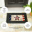 Tapis d'extérieur antidérapant Patriotic Americana Stars on Star Sassafras 22 po x 10 po