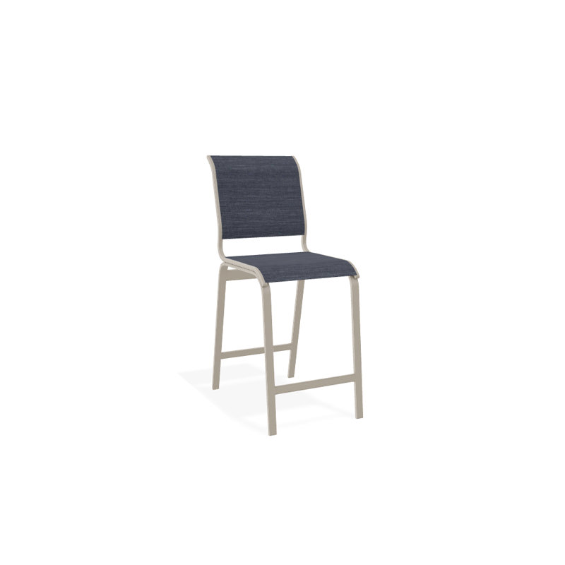 Tabouret de bar 26 po Holna, Désert texturé, Denim Augustine