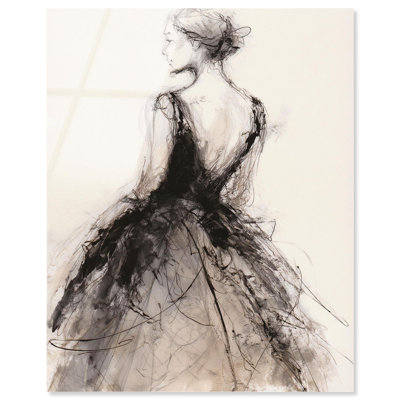 Ball Gown II, reproduction d'art sur toile par Art Remedy