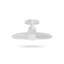Plafonnier encastré 1 lumière Quentin - 12 po - blanc mat - abat-jour blanc mat-1040449684-1040449690