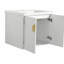 Meuble-lavabo de 60 po à fermeture en douceur avec lavabo et petite tablette de rangement. Bvc06360gwh