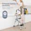 4 - Step Steel Lightweight Folding Step Ladder